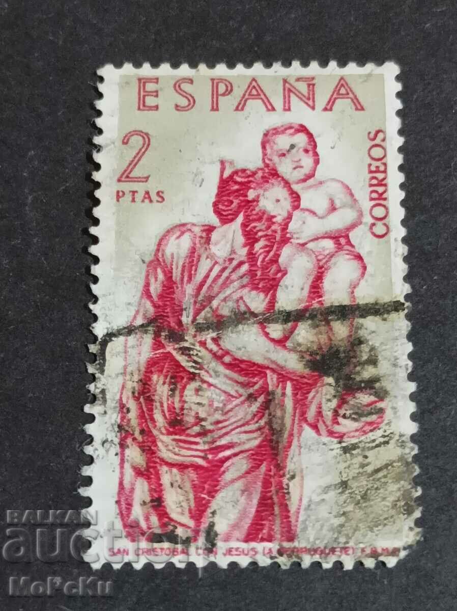 Пощенска марка Испания