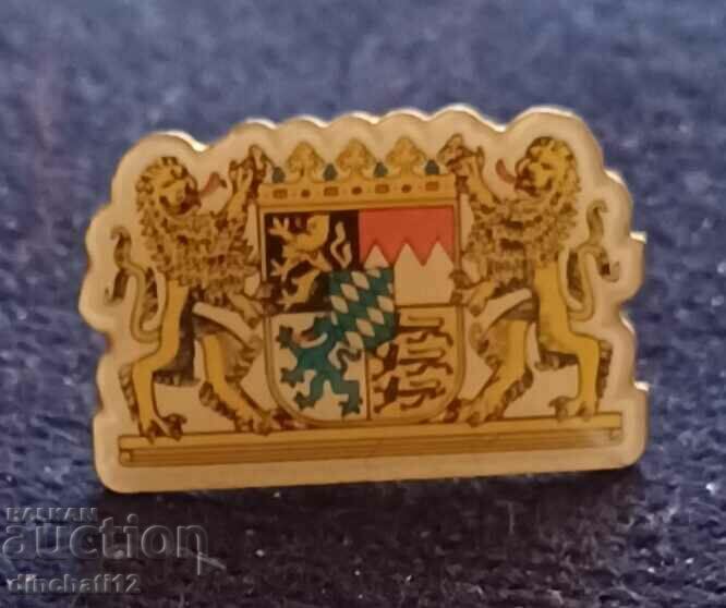 Munich coat of arms badge with price 5.00 BGN | € 2.56 Munich coat of arms badge with price 5.00 BGN | € 2.56