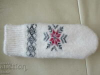 Women's Knitted One-Finger Gloves Voronezh Goat, Russia