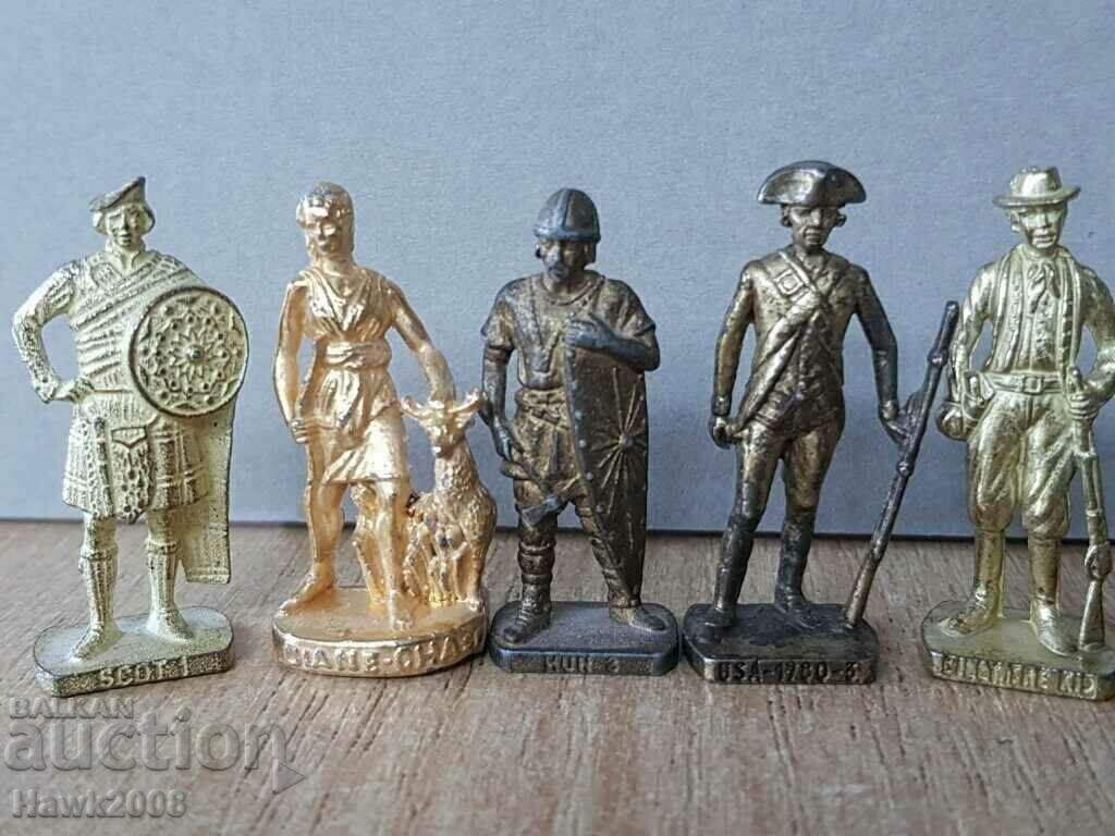 Lot 7 Kinder Metal Figure Kinder toy figures soldiers with price 40.00 BGN | € 20.45 Lot 7 Kinder Metal Figure Kinder toy figures soldiers with price 40.00 BGN | € 20.45