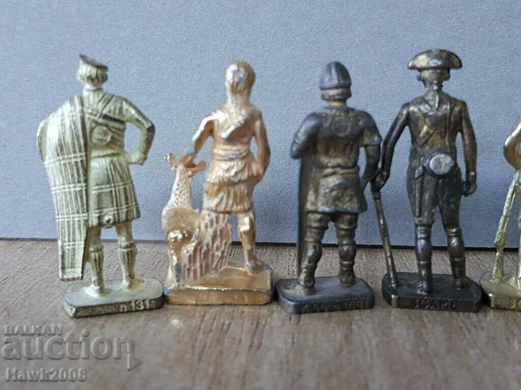 Delivery of Lot 7 Kinder Metal Figure Kinder toy figures soldiers Delivery of Lot 7 Kinder Metal Figure Kinder toy figures soldiers