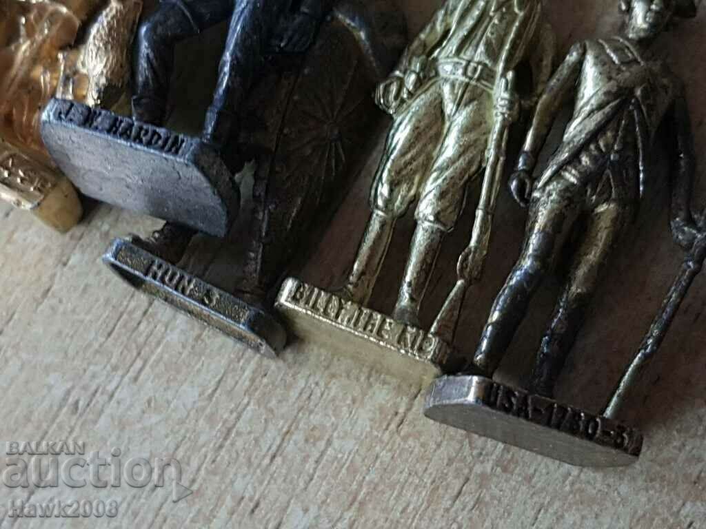 Lot 7 Kinder Metal Figure Kinder toy figures soldiers - 7 Lot 7 Kinder Metal Figure Kinder toy figures soldiers - 7