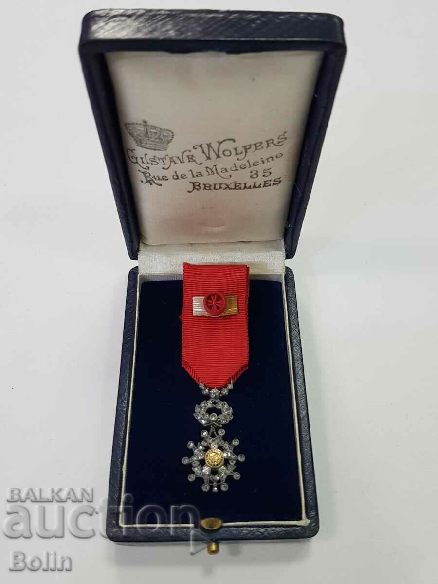 Delivery of Unique order, miniature of the French Legion with diamonds Delivery of Unique order, miniature of the French Legion with diamonds