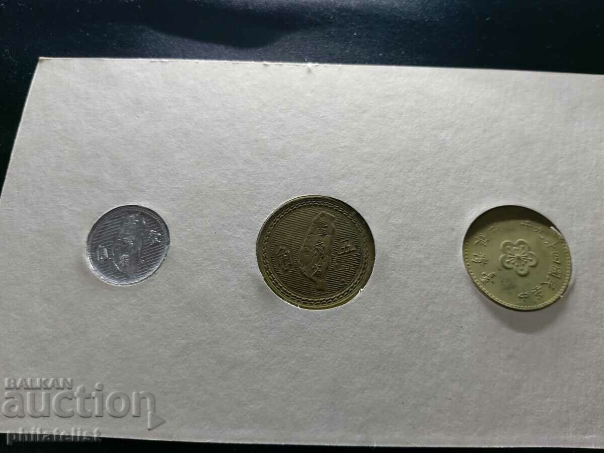 Complete bank set - Taiwan 1960, 3 coins with price 26.00 BGN | € 13.29 Complete bank set - Taiwan 1960, 3 coins with price 26.00 BGN | € 13.29