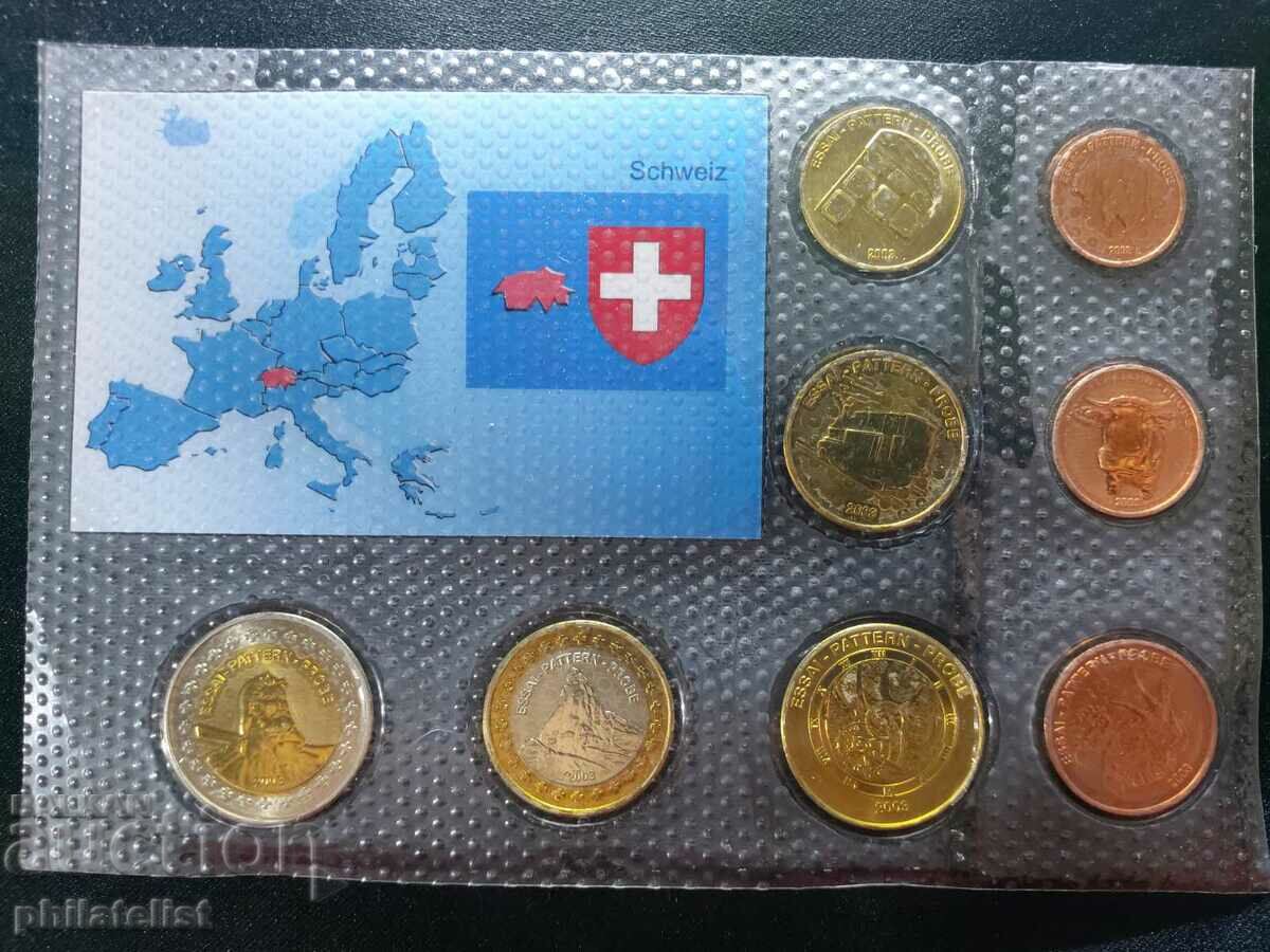 Trial Euro Set - Switzerland 2003 with price 22.00 BGN | € 11.25 Trial Euro Set - Switzerland 2003 with price 22.00 BGN | € 11.25