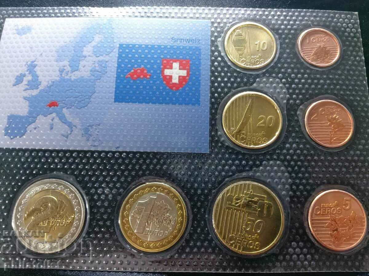 Trial Euro Set - Switzerland 2003 with price 22.00 BGN | € 11.25 Trial Euro Set - Switzerland 2003 with price 22.00 BGN | € 11.25