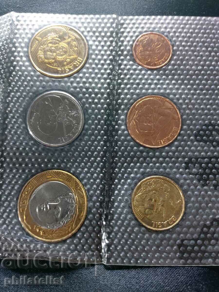 Brazil - Complete set - 2004-2005, 6 coins with price 22.00 BGN | € 11.25 Brazil - Complete set - 2004-2005, 6 coins with price 22.00 BGN | € 11.25