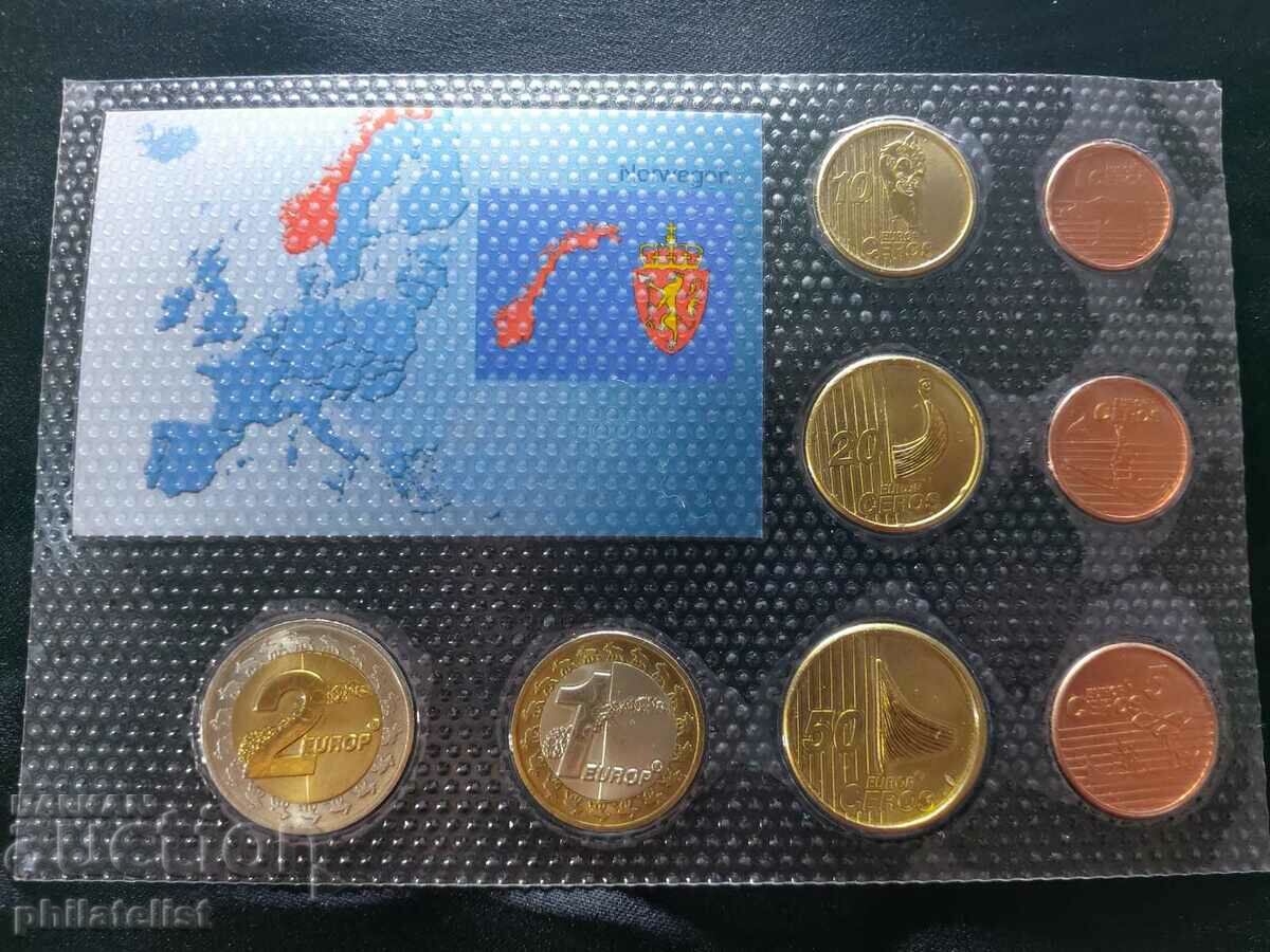 Trial Euro Set - Norway 2004 with price 22.00 BGN | € 11.25 Trial Euro Set - Norway 2004 with price 22.00 BGN | € 11.25