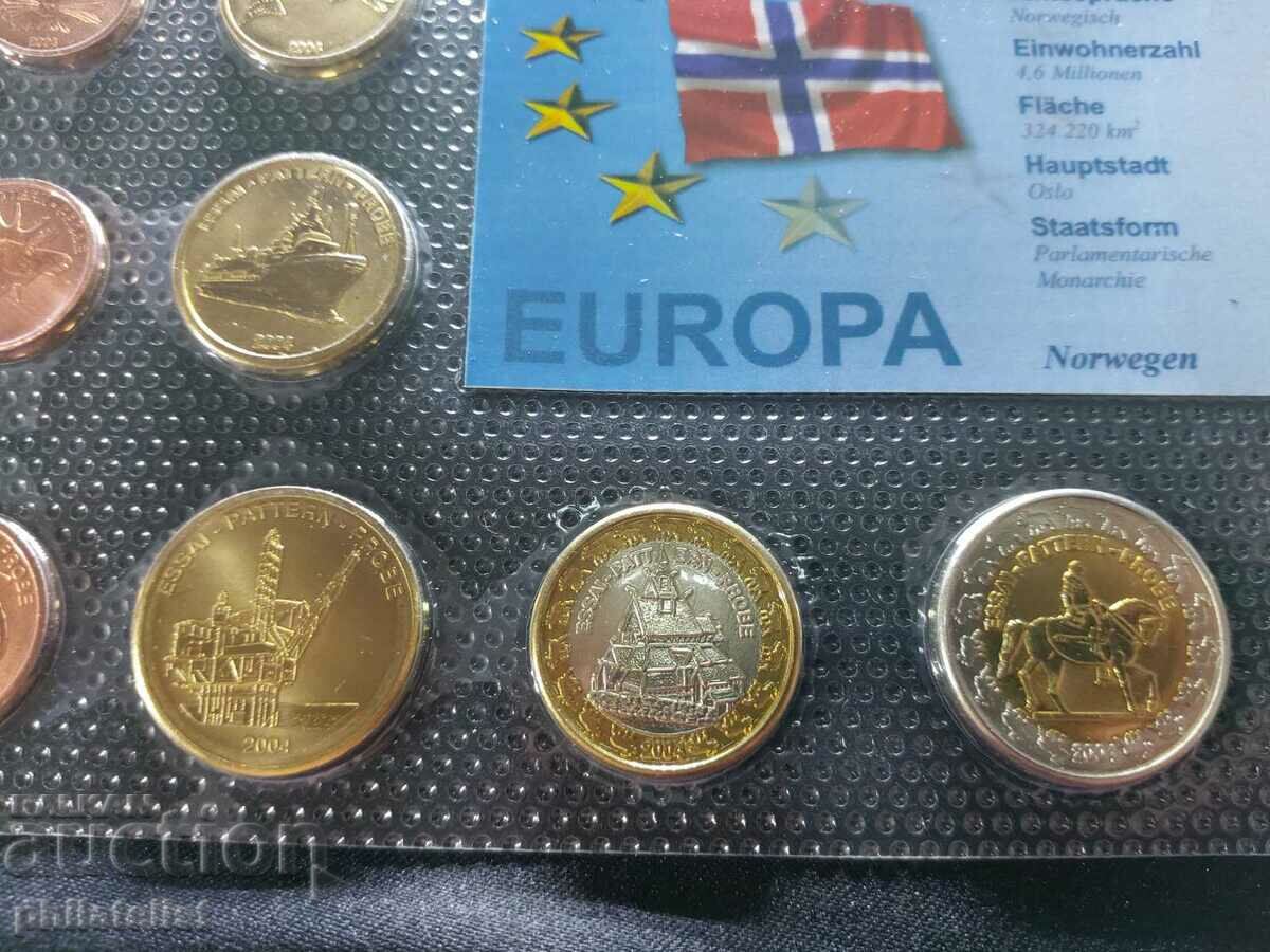 Auction Trial Euro Set - Norway 2004 Auction Trial Euro Set - Norway 2004