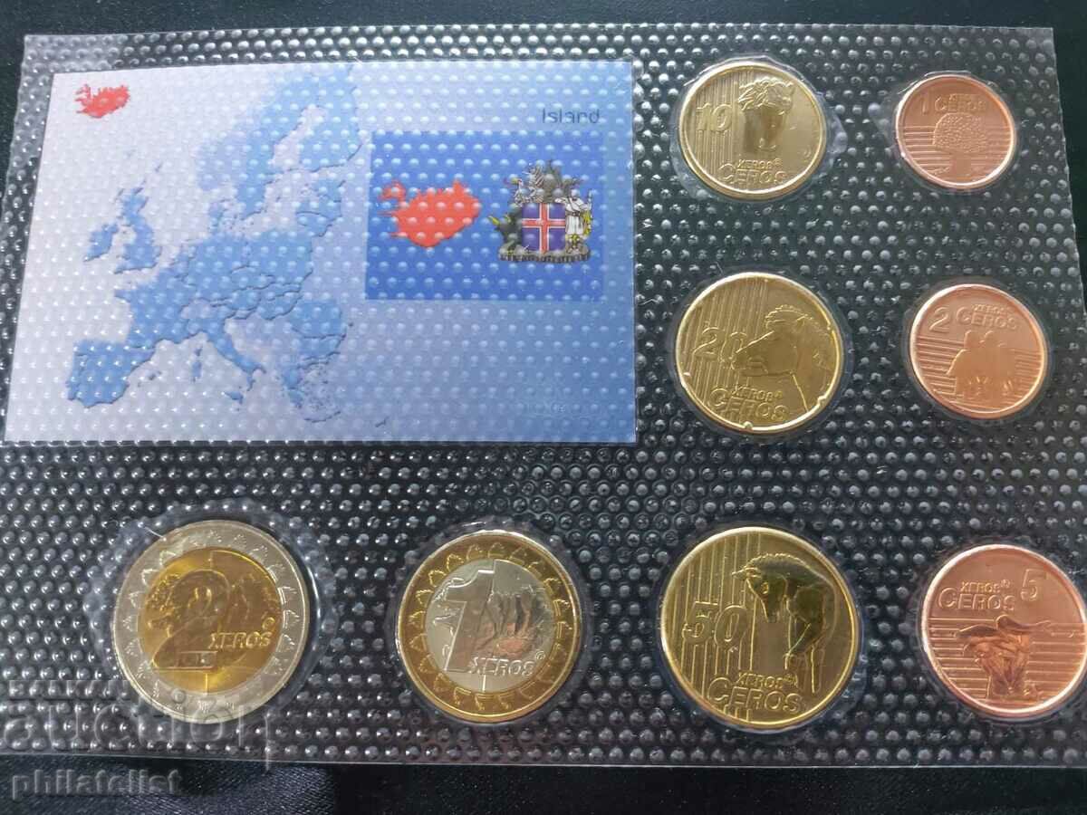 Trial Euro Set - Iceland 2004 with price 22.00 BGN | € 11.25 Trial Euro Set - Iceland 2004 with price 22.00 BGN | € 11.25