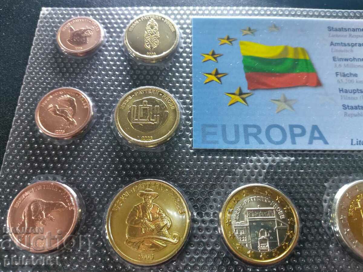 Аукцион Пробен Евро сет - Литва 2006 Аукцион Пробен Евро сет - Литва 2006