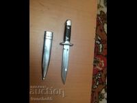 Army knife M1951, nickel-plated.