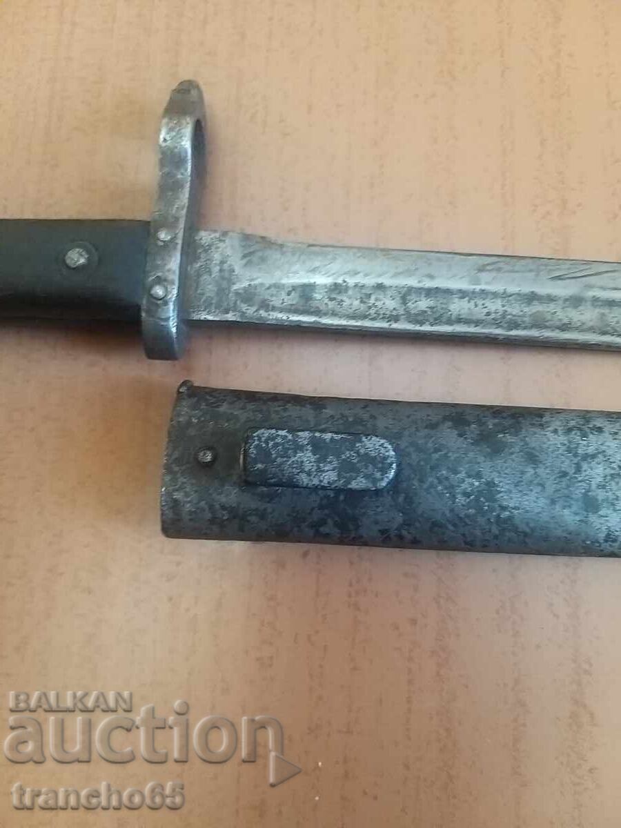 Аукцион Щик подофицерски за карабина Манлихер М1895г.,пехотен. Аукцион Щик подофицерски за карабина Манлихер М1895г.,пехотен.