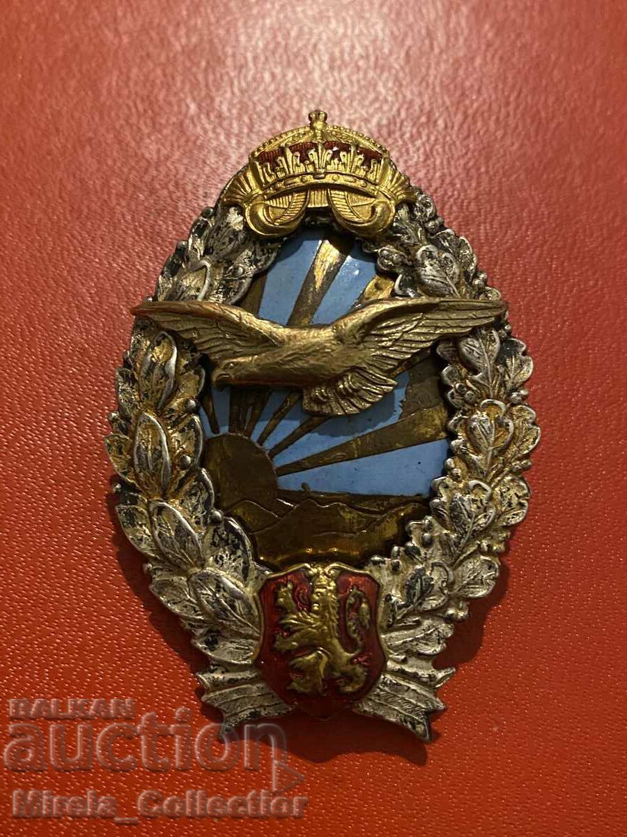 Bulgarian pilot badge pilot pilot aviator