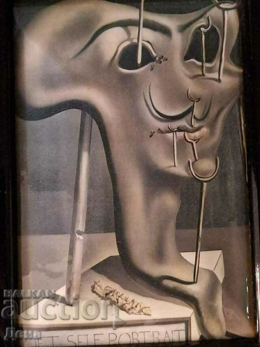 Auction Salvador Dali reproduction of his painting Auction Salvador Dali reproduction of his painting