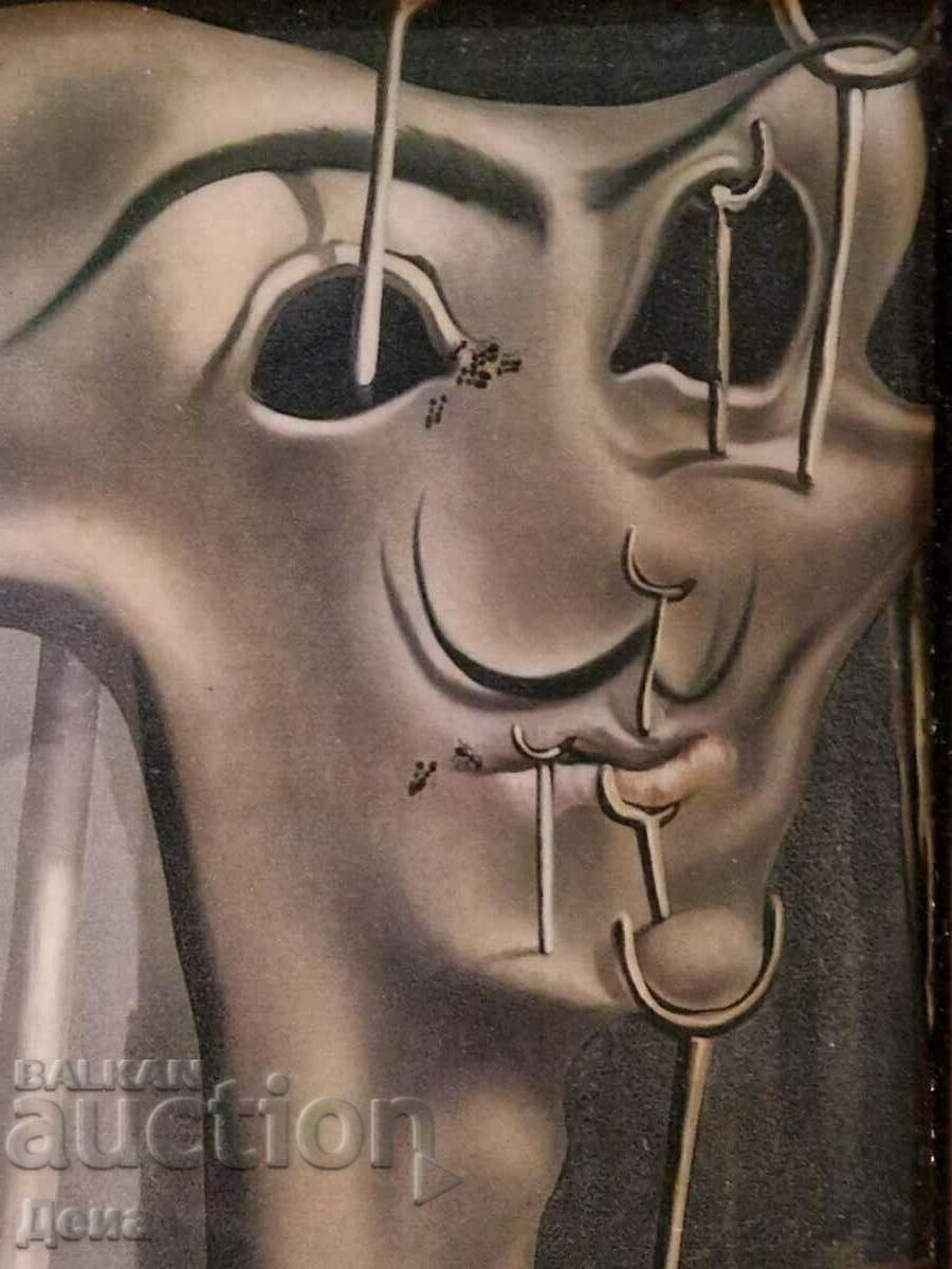 Delivery of Salvador Dali reproduction of his painting Delivery of Salvador Dali reproduction of his painting