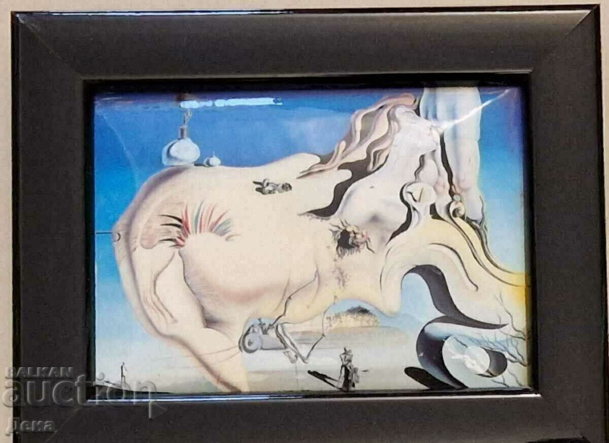 Reproducerea lui Salvador Dali a picturii sale cu preț 35.00 BGN | € 17.90 Reproducerea lui Salvador Dali a picturii sale cu preț 35.00 BGN | € 17.90