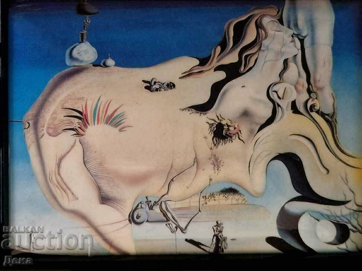 Livrarea Reproducerea lui Salvador Dali a picturii sale Livrarea Reproducerea lui Salvador Dali a picturii sale