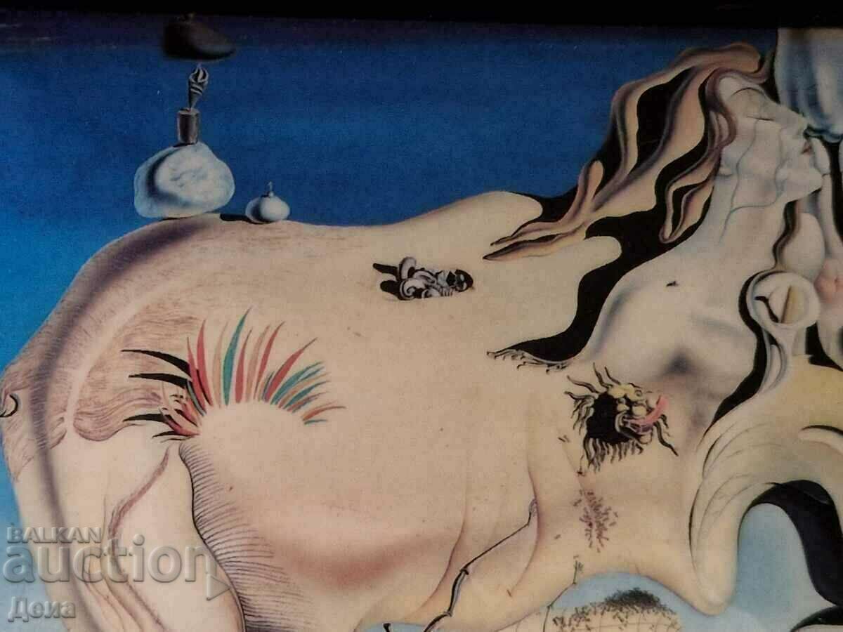 Reproducerea lui Salvador Dali a picturii sale - 6 Reproducerea lui Salvador Dali a picturii sale - 6