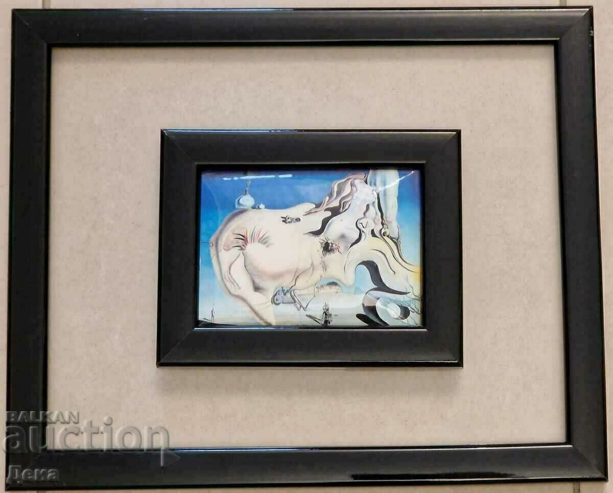 Reproducerea lui Salvador Dali a picturii sale Reproducerea lui Salvador Dali a picturii sale