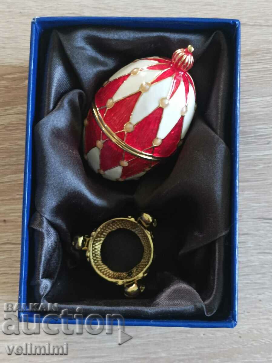 Fabergé-style collectible egg