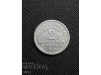 Franța, 2 franci 1943