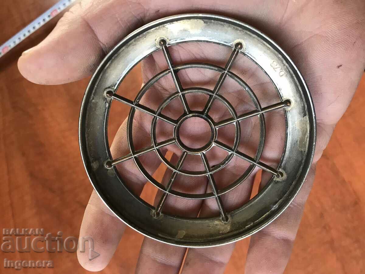 GRID DECORATIVE COLORED METAL ORNAMENTS - 5 GRID DECORATIVE COLORED METAL ORNAMENTS - 5