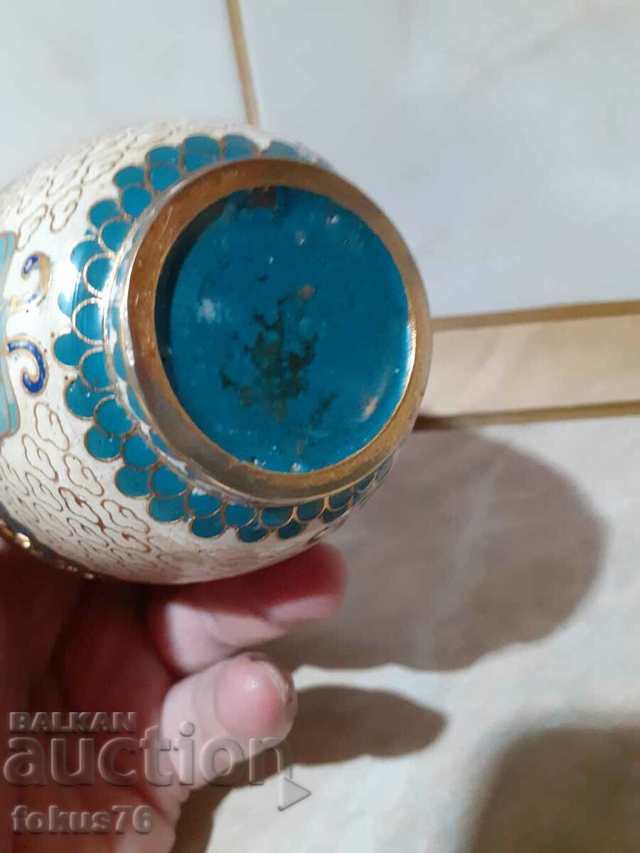 Delivery of Cloisonne Cloisonne old vase bronze cellular enamel Delivery of Cloisonne Cloisonne old vase bronze cellular enamel
