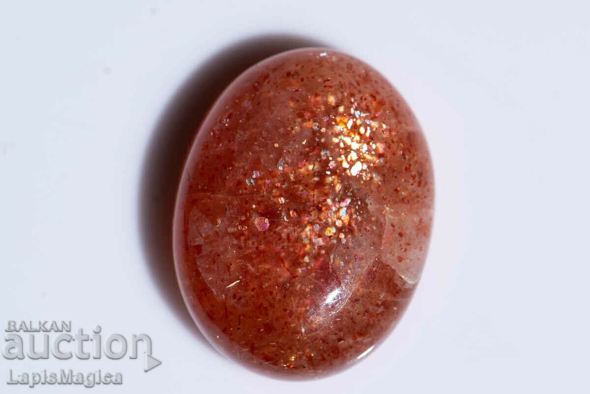 Sunstone Confetti 13ct Oval Cabochon #4 with price 14.00 BGN | € 7.16 Sunstone Confetti 13ct Oval Cabochon #4 with price 14.00 BGN | € 7.16