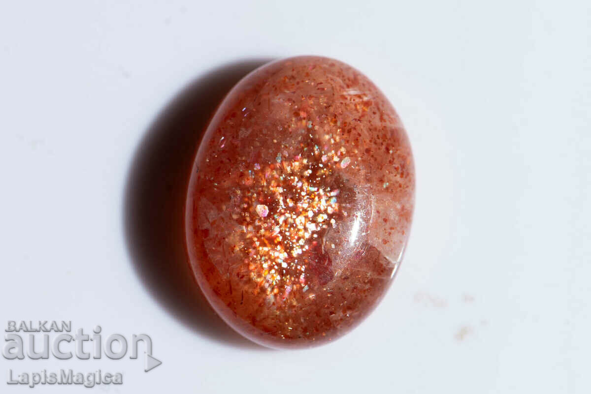 Auction Sunstone Confetti 13ct Oval Cabochon #4 Auction Sunstone Confetti 13ct Oval Cabochon #4