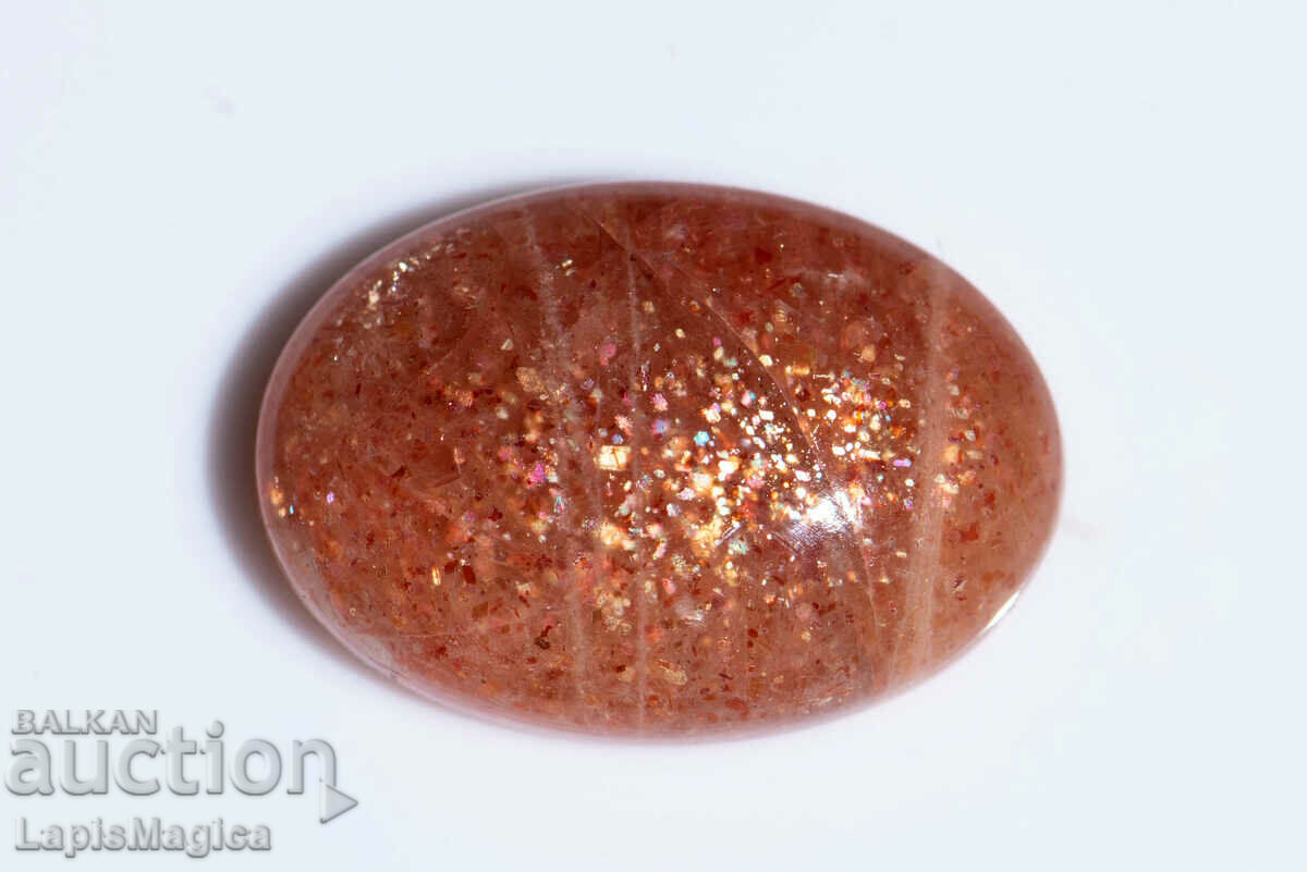 Sunstone Confetti 11.4ct Cabochon oval #5