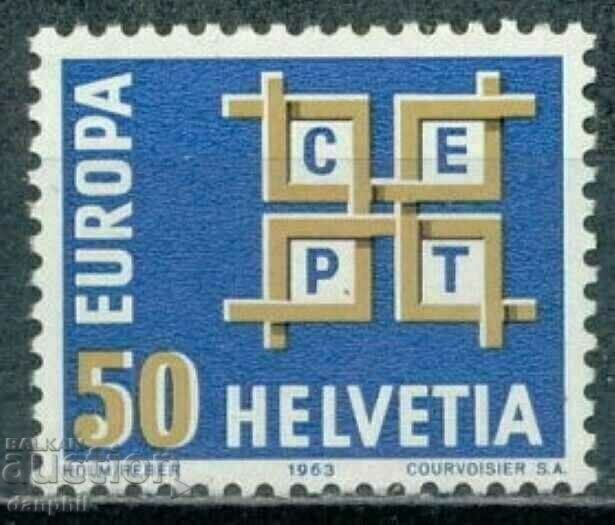 Elveția 1963 Europa CEPT (**), serie curată, netimbrată