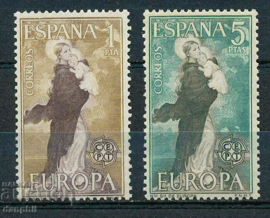 Spain 1963 Europe CEPT (**) clean, unstamped