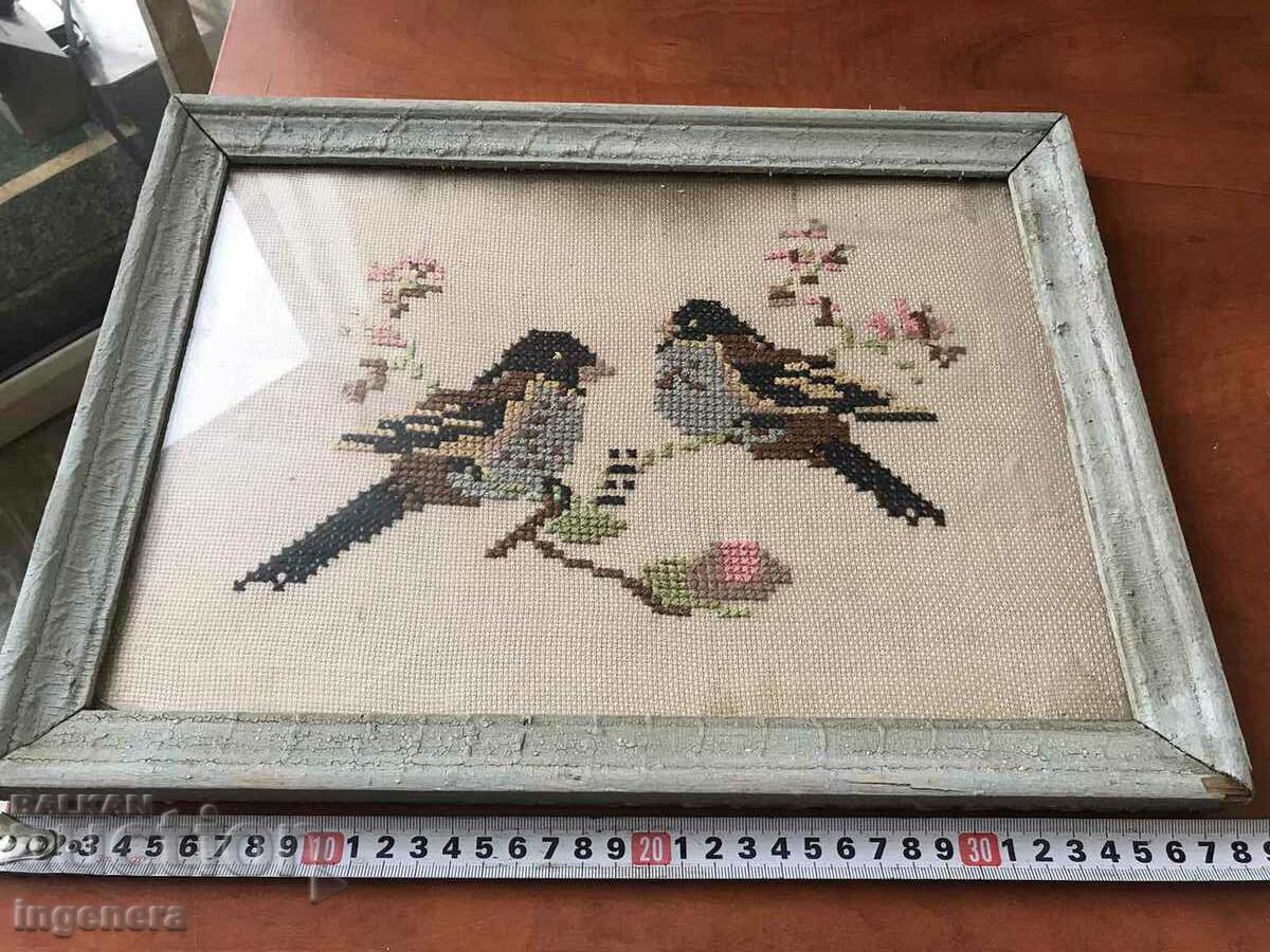 Auction EARLY SOCIETY TAPESTRY SEWED PANEL WOOD FRAME Auction EARLY SOCIETY TAPESTRY SEWED PANEL WOOD FRAME