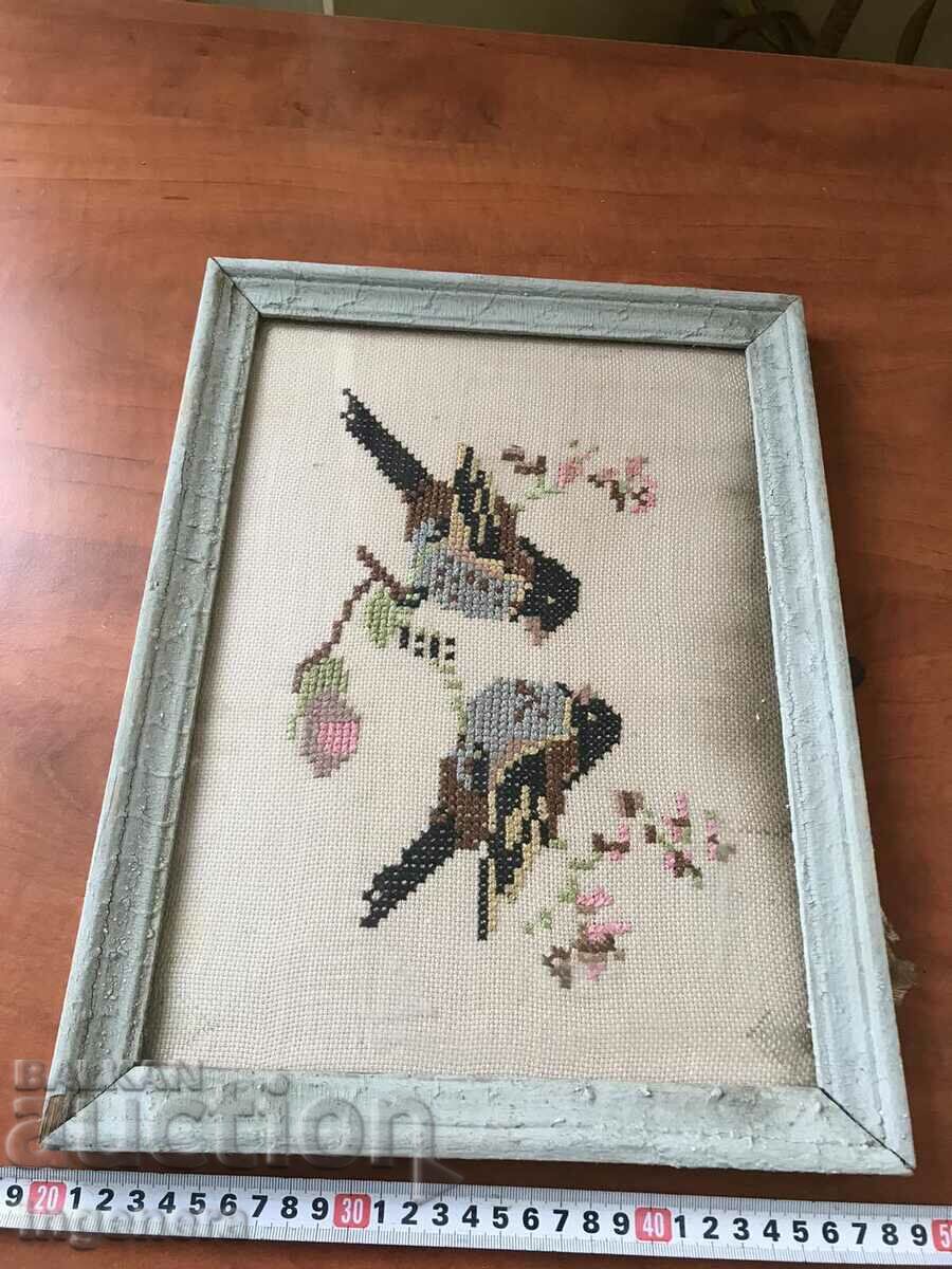 Delivery of EARLY SOCIETY TAPESTRY SEWED PANEL WOOD FRAME Delivery of EARLY SOCIETY TAPESTRY SEWED PANEL WOOD FRAME