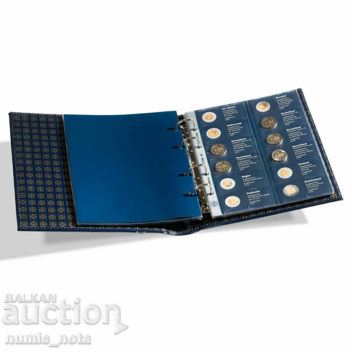 5 OPTIMA ALBUM FOR ARRANGEMENT OF ALL 2 EURO COINS with price 560.00 BGN | € 286.32 5 OPTIMA ALBUM FOR ARRANGEMENT OF ALL 2 EURO COINS with price 560.00 BGN | € 286.32