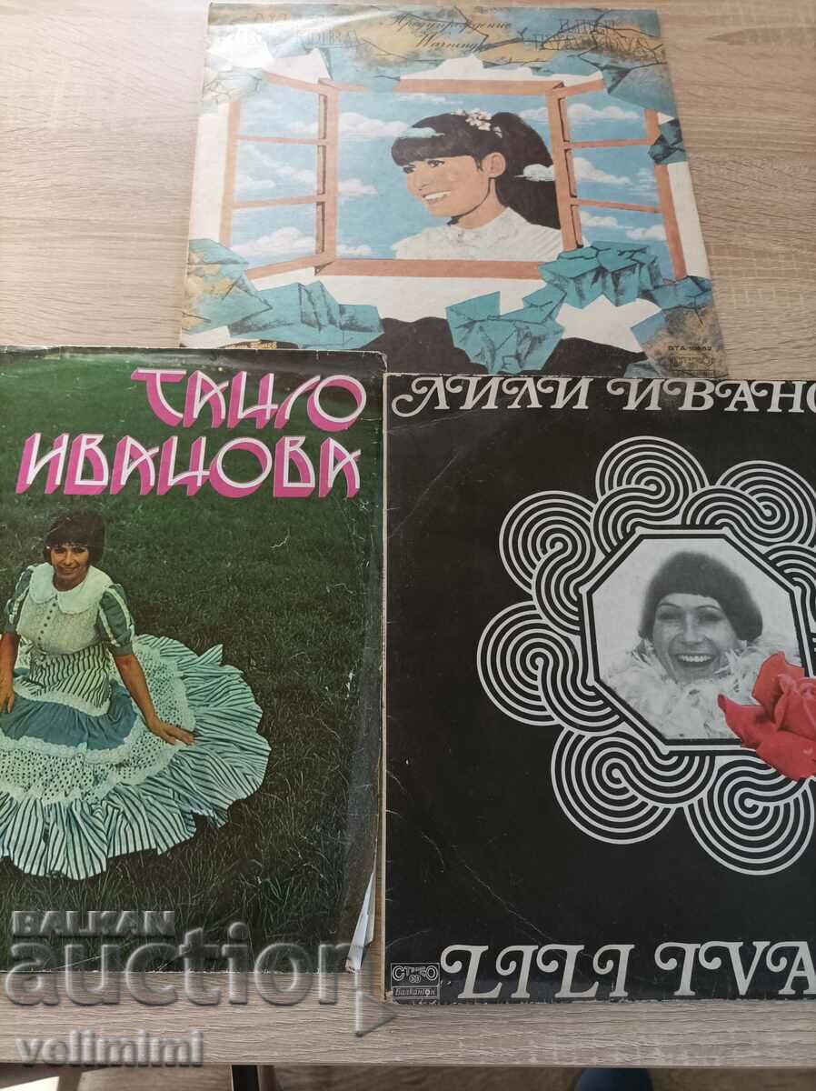 Παλιοί δίσκοι γραμμοφώνου Lili Ivanova