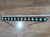 Old belt with beads and turquoise