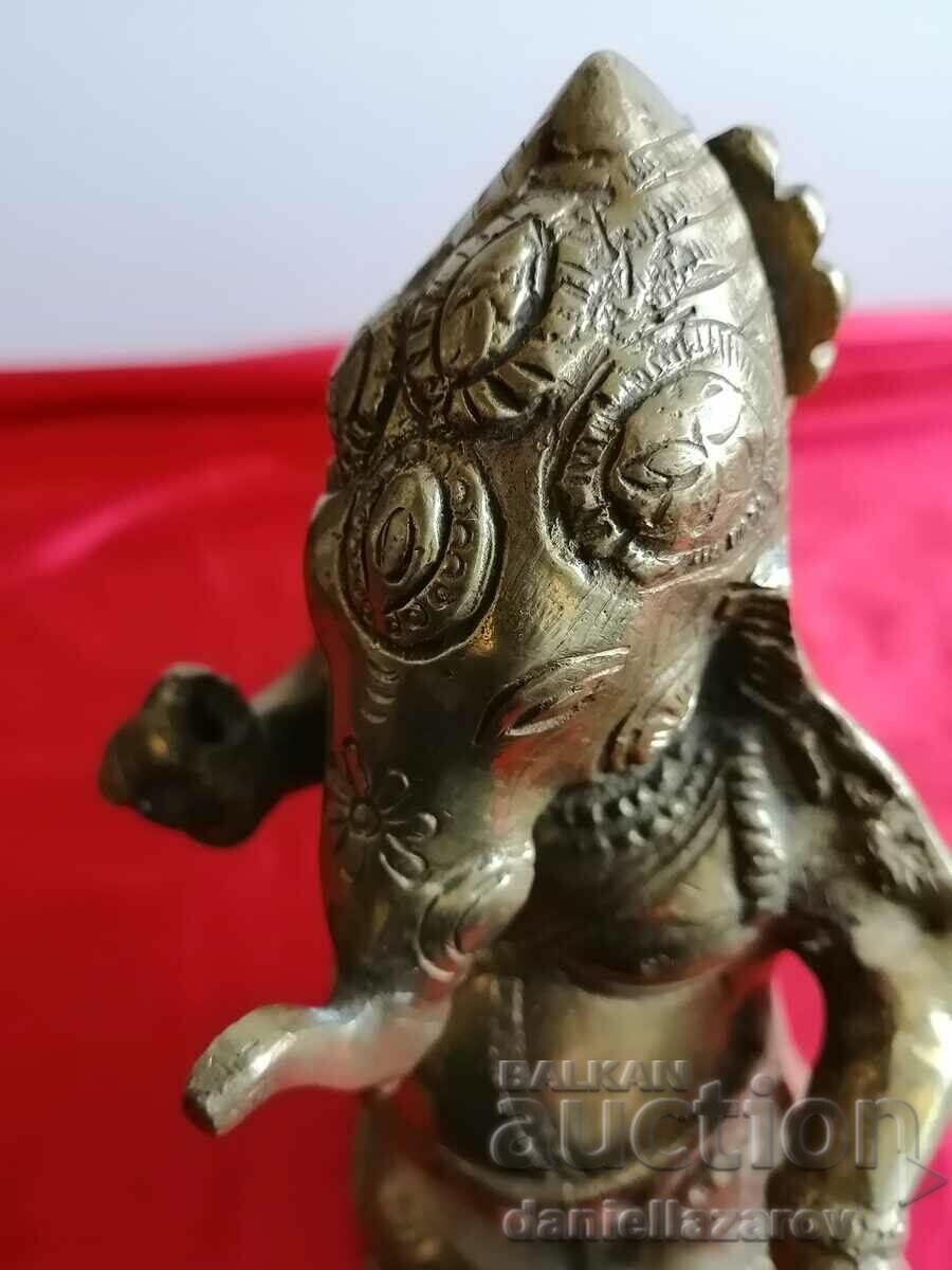 Μοναδικό χάλκινο άγαλμα GANESH, Βουδισμός, Βούδας - 5