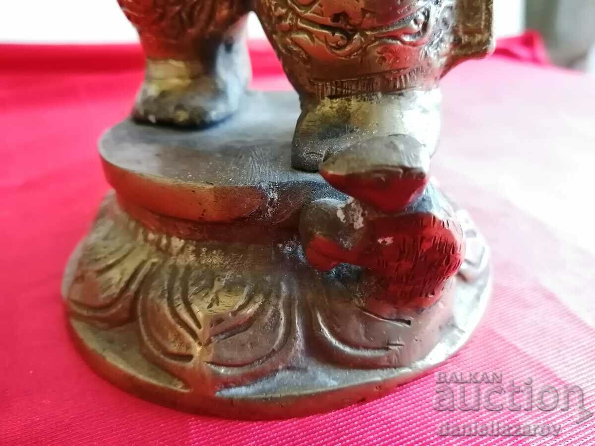 Μοναδικό χάλκινο άγαλμα GANESH, Βουδισμός, Βούδας - 6