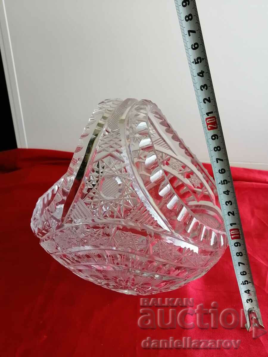 Unique Basket, CRYSTAL Glass, Fruit Tray, Biscuit Tray - 5 Unique Basket, CRYSTAL Glass, Fruit Tray, Biscuit Tray - 5