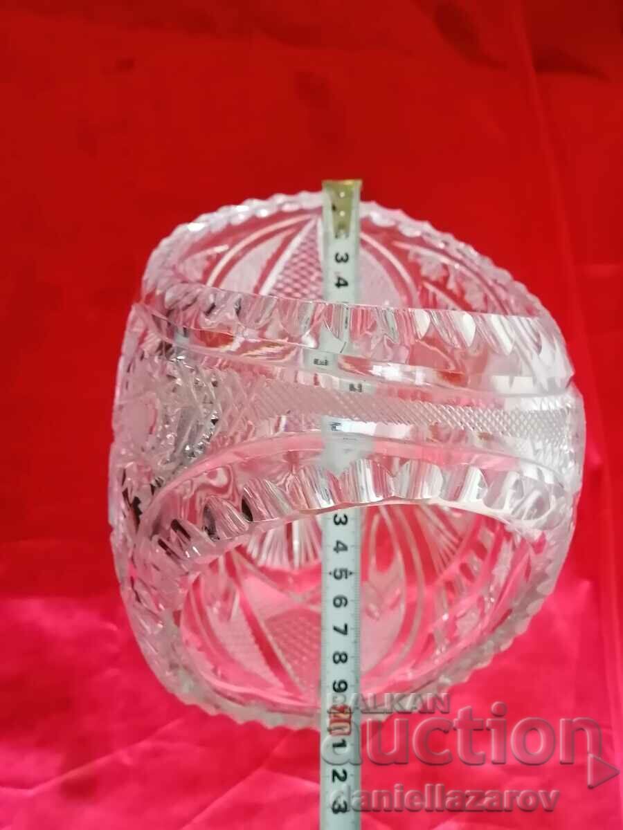 Unique Basket, CRYSTAL Glass, Fruit Tray, Biscuit Tray - 6 Unique Basket, CRYSTAL Glass, Fruit Tray, Biscuit Tray - 6