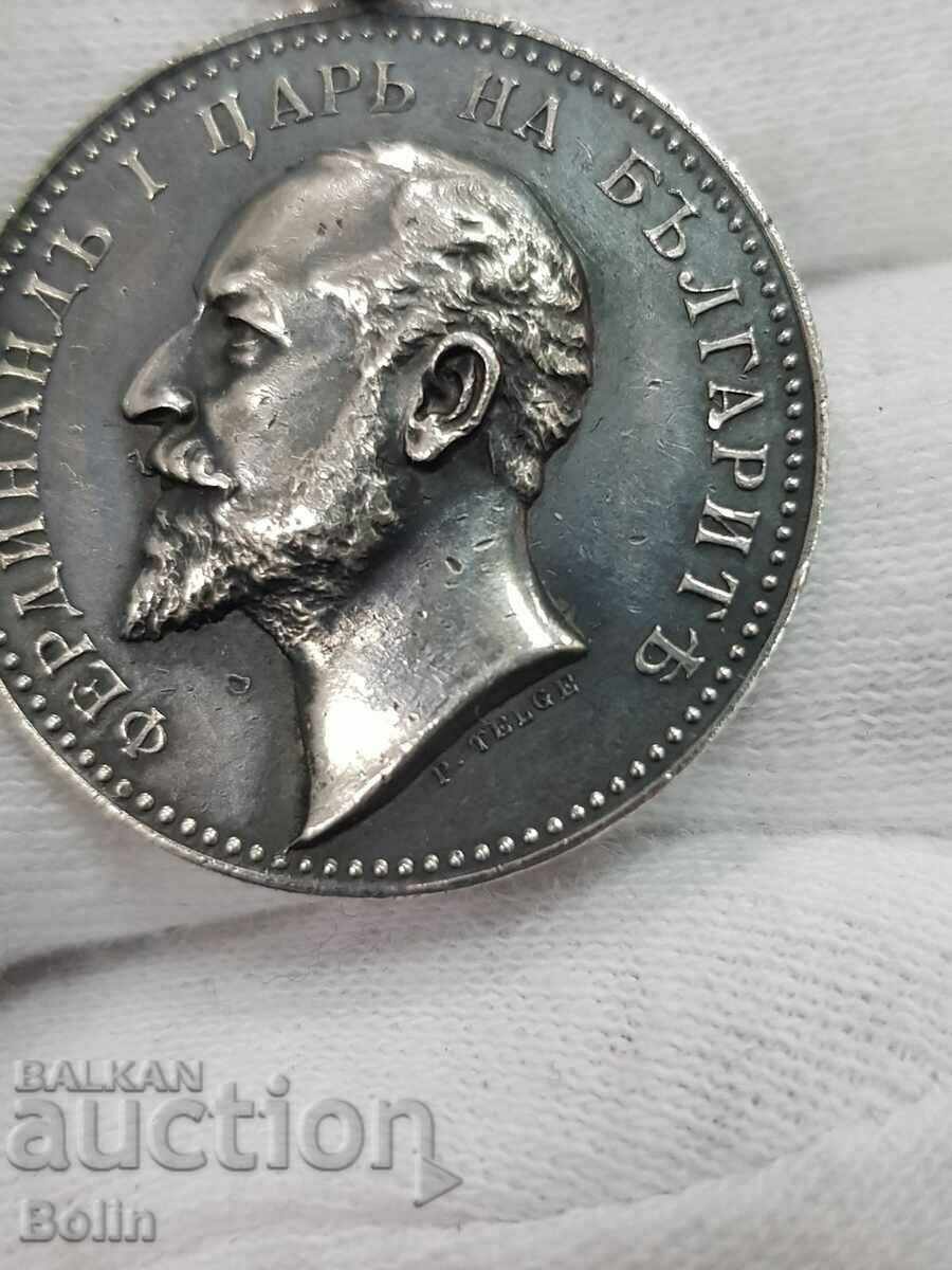 Delivery of Silver Royal Medal of Merit Ferdinand I Telge Delivery of Silver Royal Medal of Merit Ferdinand I Telge
