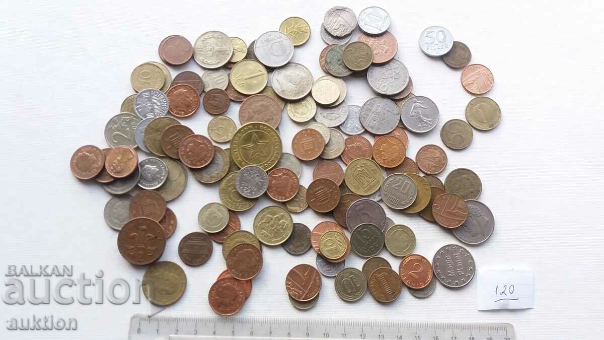 КОЛЕКЦИЯ ОТ 120 БРОЯ МОНЕТИ ОТ ЦЯЛ СВЯТ - 5 КОЛЕКЦИЯ ОТ 120 БРОЯ МОНЕТИ ОТ ЦЯЛ СВЯТ - 5