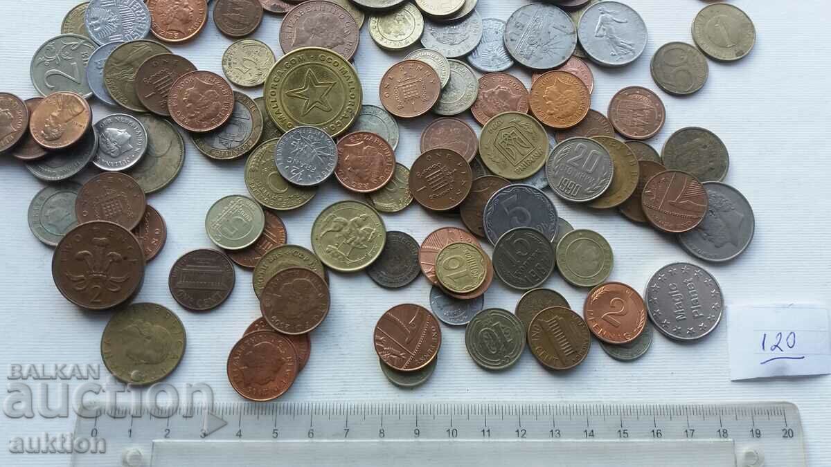 КОЛЕКЦИЯ ОТ 120 БРОЯ МОНЕТИ ОТ ЦЯЛ СВЯТ - 7 КОЛЕКЦИЯ ОТ 120 БРОЯ МОНЕТИ ОТ ЦЯЛ СВЯТ - 7