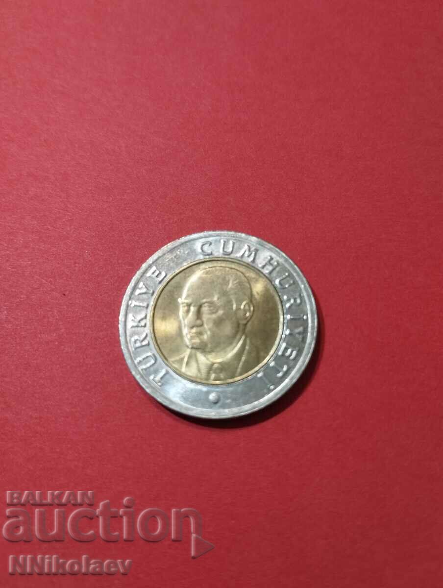 Auction Turkey 1 new lira 2005 Auction Turkey 1 new lira 2005