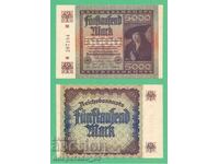 (¯`'•.¸ΓΕΡΜΑΝΙΑ 5000 μάρκες 02.12.1922 UNC (1)¸.•'´¯)