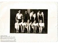 1939 FOTO VECHE CARNOBATE FOTO PUZZLE TROPA SPORTIVĂ G432