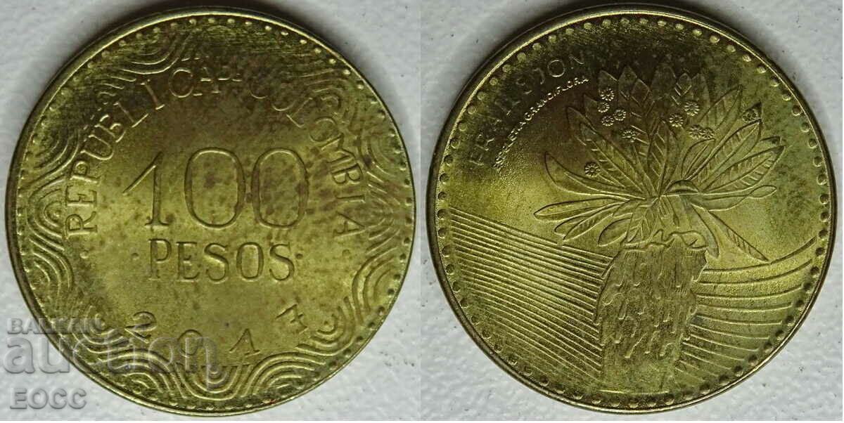 0014 Colombia 100 pesos 2017
