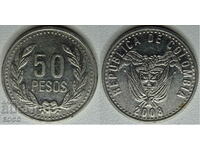 0015 Colombia 50 pesos 2008